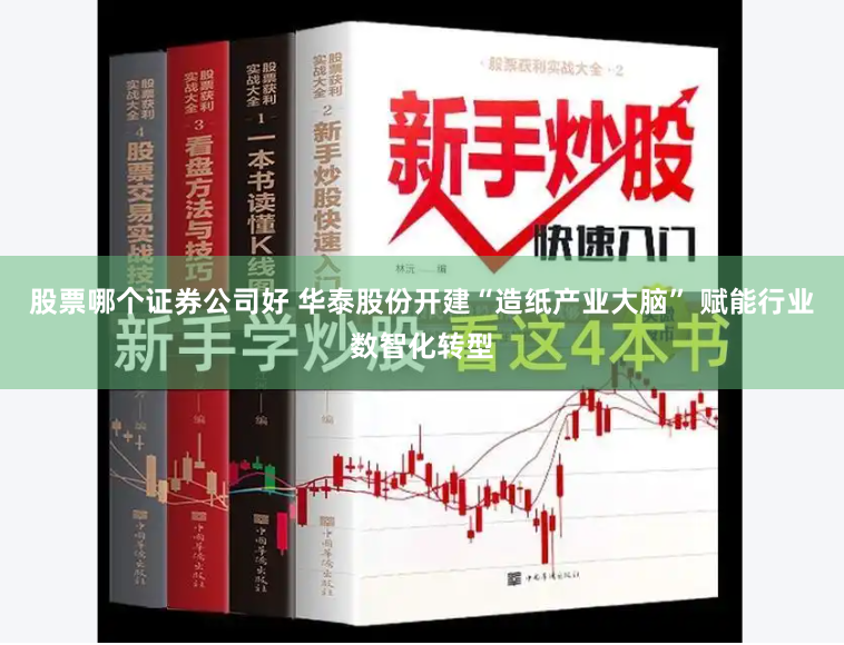股票哪个证券公司好 华泰股份开建“造纸产业大脑” 赋能行业数智化转型